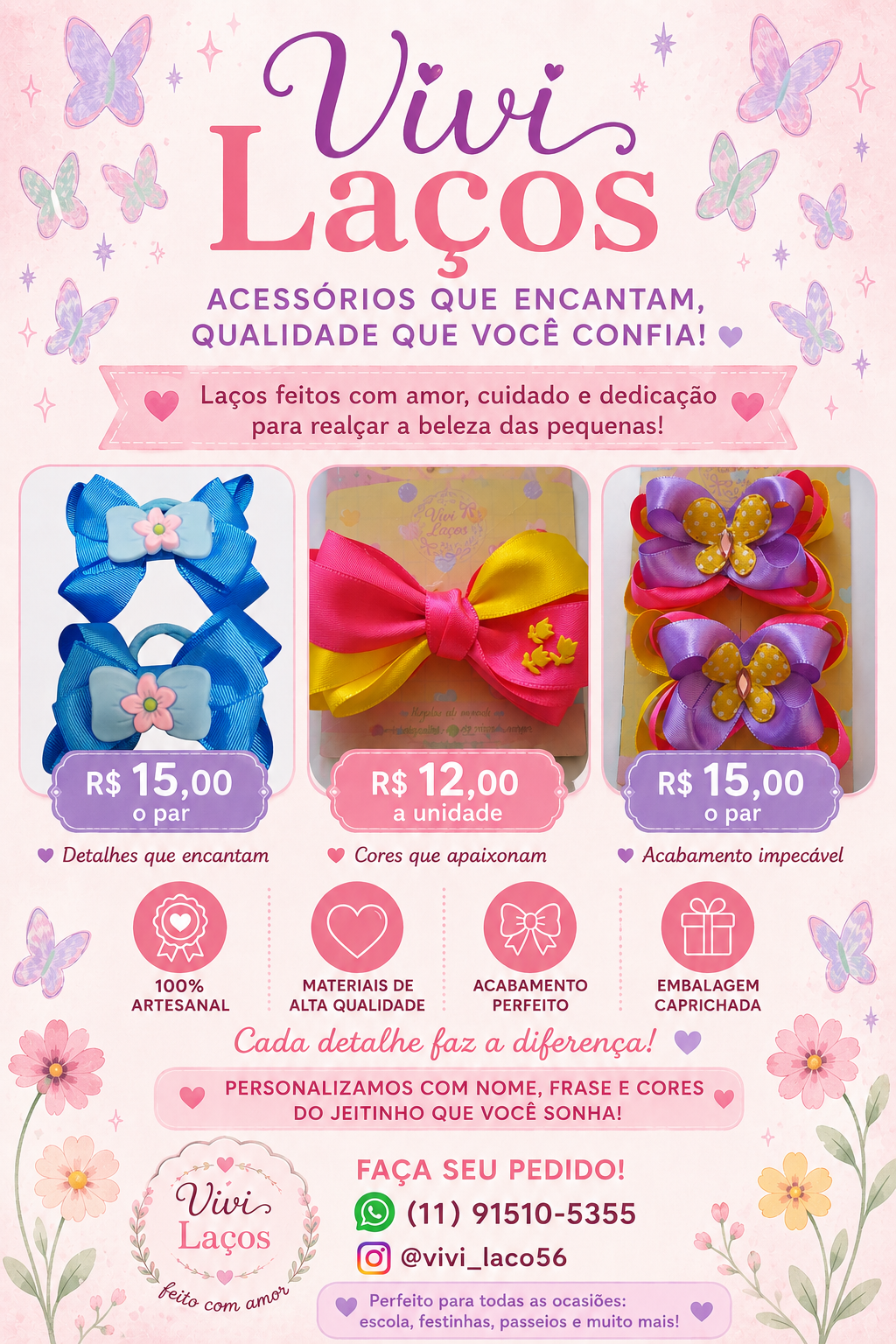 Parzinhos ou laço avulso