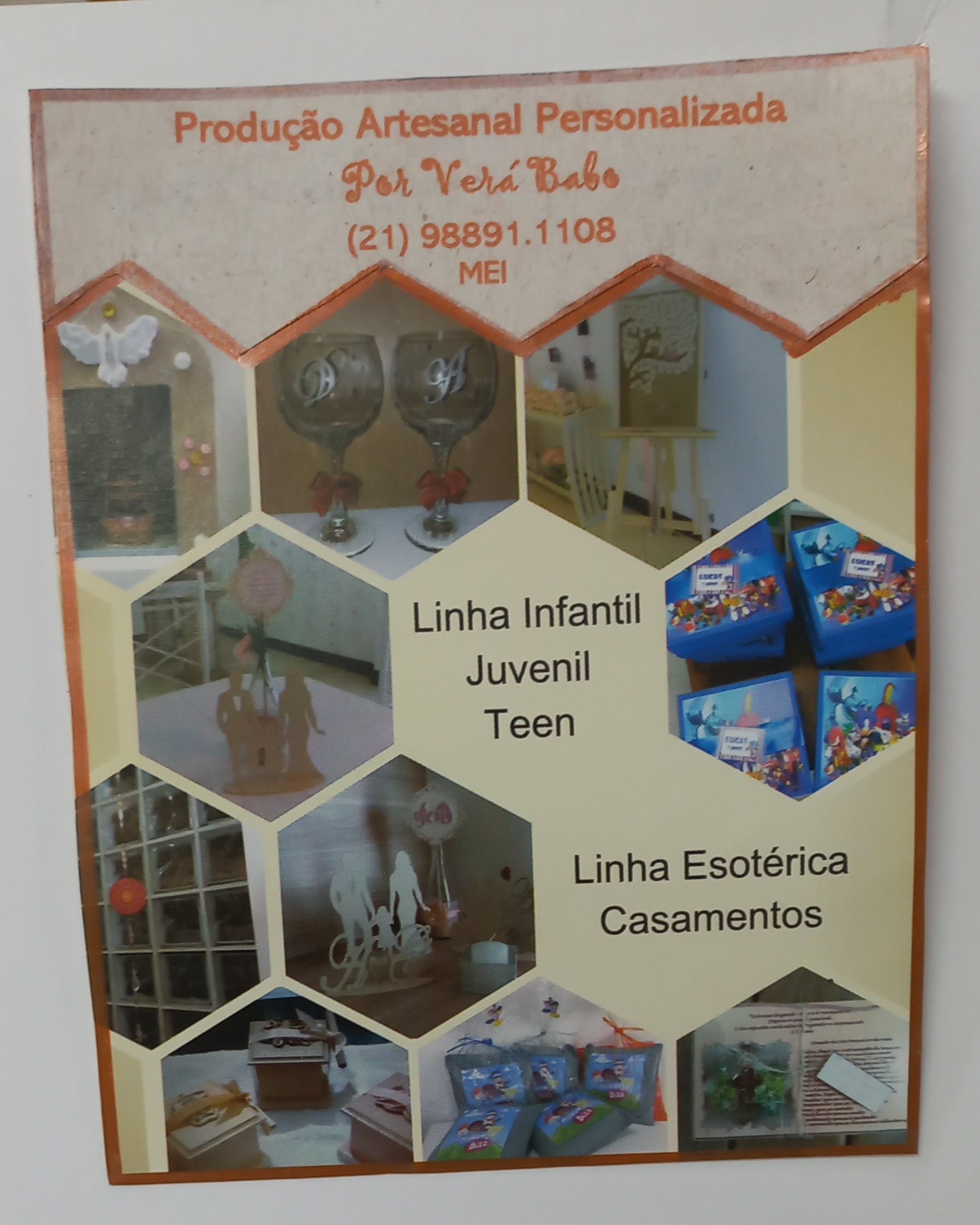 PRODUÇÃO ARTESANAL PERSONALIZADA
