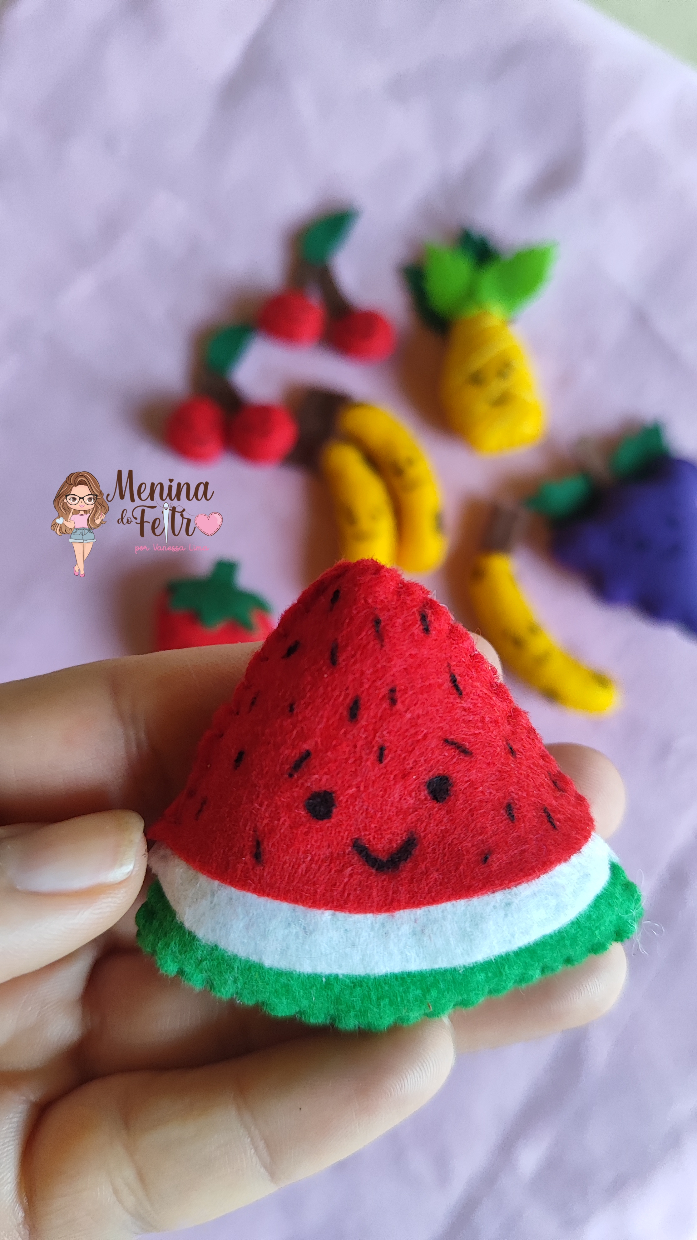 Fruta para vestido infantil
