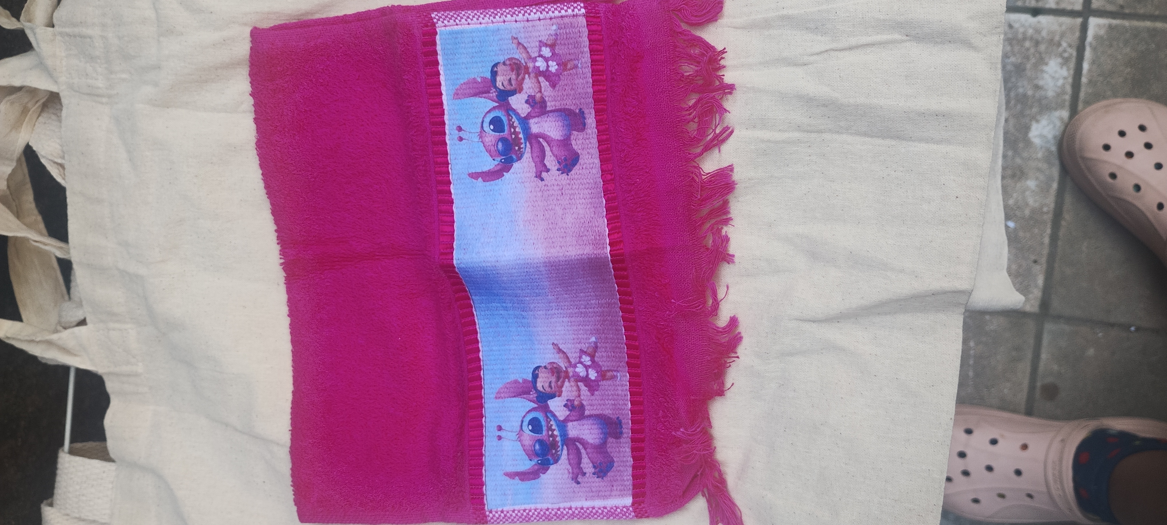 Kit porta escova e toalhinha personalizado