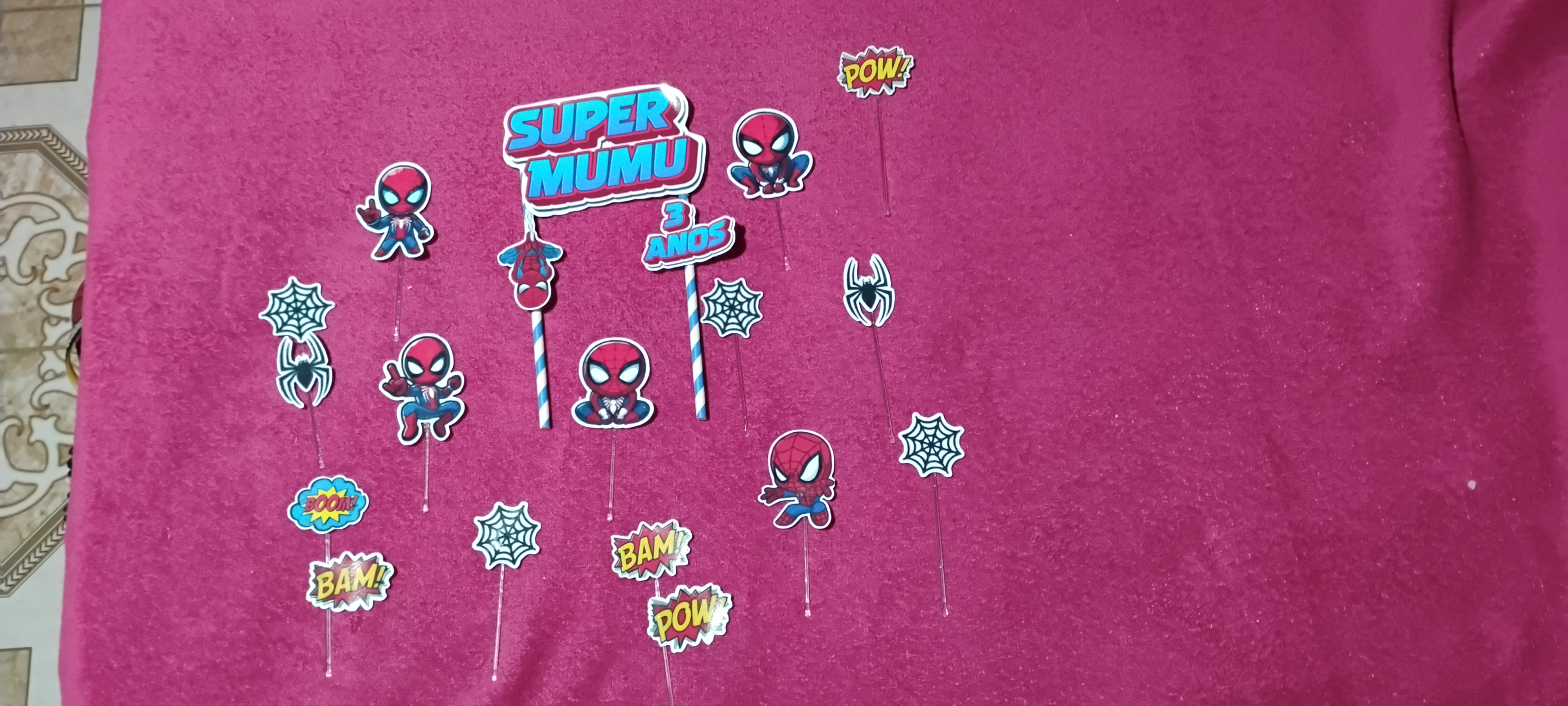 Topper de bolo