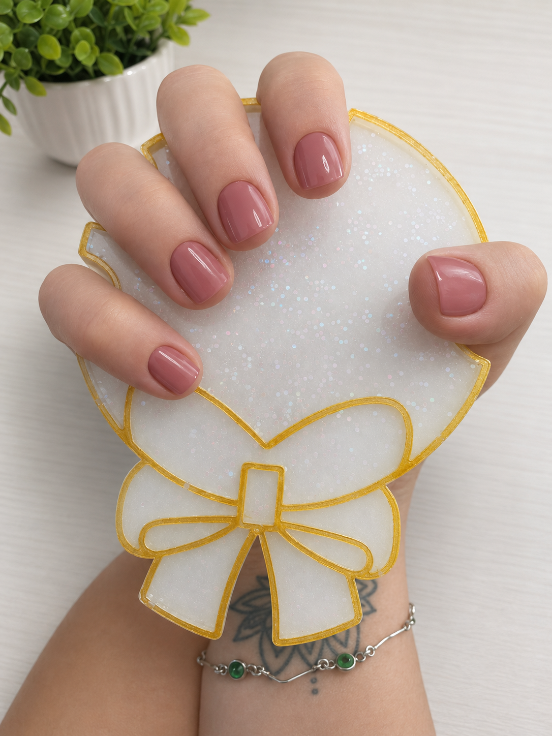 Plaquinha de Manicure