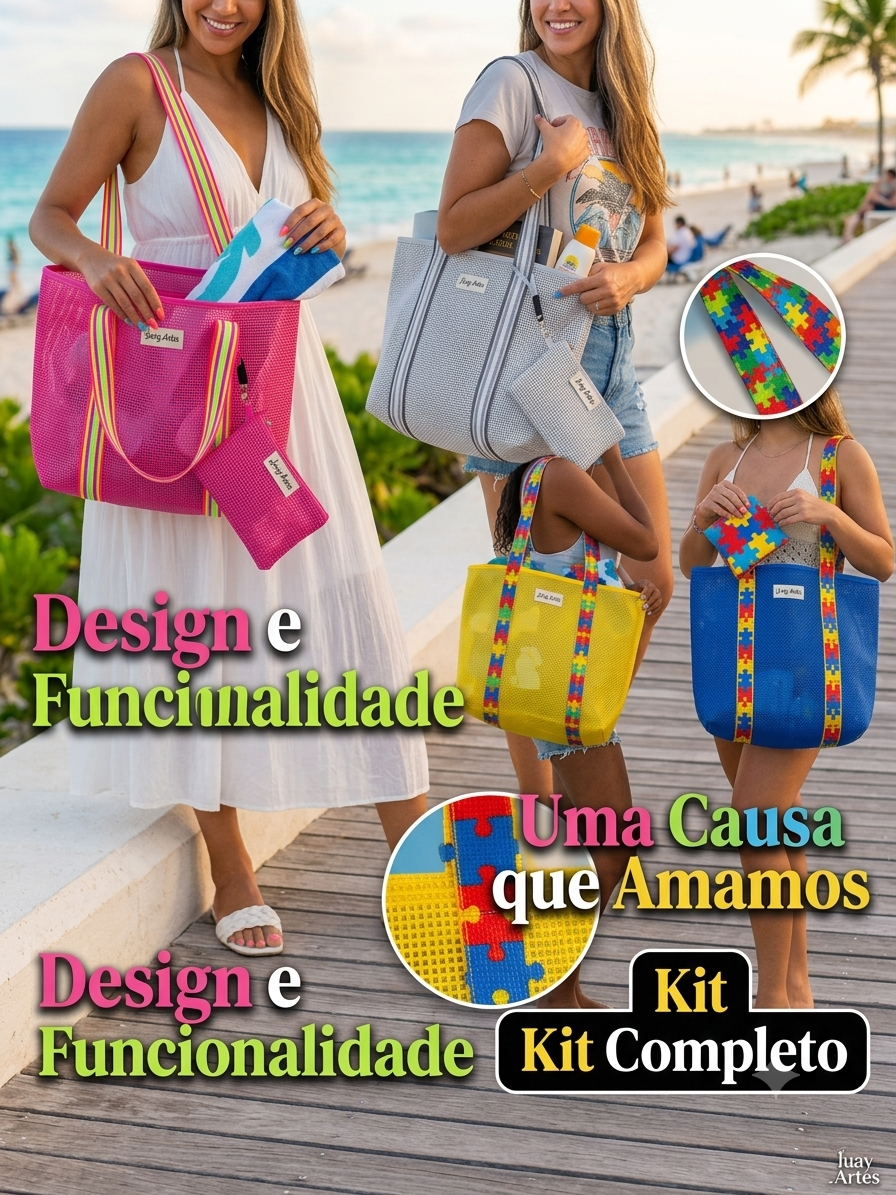 Kit Bolsa praia